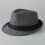 Eleganter, verdickter flacher Hut, raffinierter-Kaffeefarbe 7