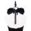 Collier élisabéthain réglable collier de mode gothique-Blanc 5
