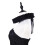 Collier élisabéthain réglable collier de mode gothique-Blanc 6