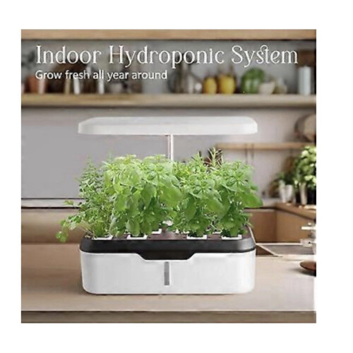 12 Pod Indoor Hydroponics Growing LED Grow Light
