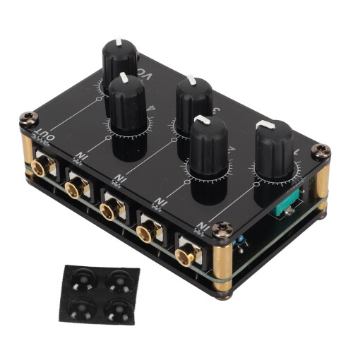 Φορητός στερεοφωνικός μίκτης ήχου Mini4Channel χαμηλού θορύβου Δεν απαιτείται