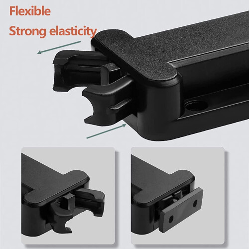 Push to Open Cabinet Latch 4PCS Magnetic Touch Latch for Cabinets with Automatic PopUp Lock Wit 2