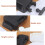 Push to Open Cabinet Latch 4PCS Magnetic Touch Latch for Cabinets with Automatic PopUp Lock Wit 4