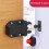 Push to Open Cabinet Latch 4PCS Magnetic Touch Latch for Cabinets with Automatic PopUp Lock Wit 2