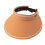 Chapeau ouvert de protection solaire à larges bords,-Orange 1