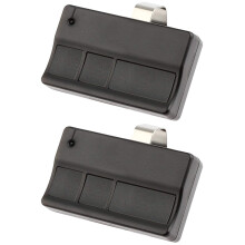 2 Pack Garage Door Remote for Liftmaster 373LM, Purple Learn Button, Security+ 315MHz