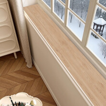 Window Sill Protector Waterproof PVC Leather CuttoFit NonSlip Mat for Bay Windows 250x40cm