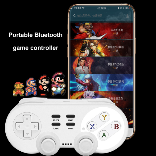 Χειριστήριο Bluetooth με χειριστήρια Hall Effect, προσαρμοσμένα κουμπιά, κραδασμούς Rumble, 1