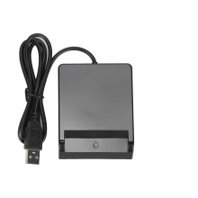 Älykortinlukija digitaaliseen allekirjoitukseen, ISO-sertifioitu, USB-virtalähteellä varustettu, Plug and Play -turvallinen