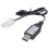 USB-snellaadkabel, compatibel met 8,4 V NiMH 1