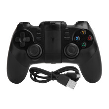 Rialaitheoir Cluiche Gan Sreang le haghaidh Súgartha Dírigh, Gamepad Bluetooth, Luamháin Chlárúcháin Saincheaptha, Mód Luiche le Rialuithe
