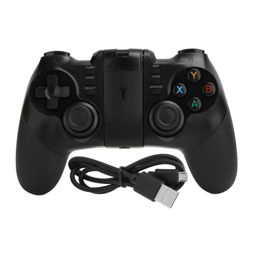 Direct Play trådløs spillkontroller Bluetooth-gamepad-joysticks Tilpasset programmeringsfunksjon Musemodus med multimediekontroller uten