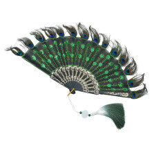 Handventilator Unieke Flapper-accessoires voor elegante dames-2