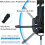 Ασύρματα ακουστικά παιχνιδιών για PC, PS4, Xbox One S, Switch, Tablet, Smartphone, Laptop, με 4