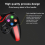 Gamepad Bluetooth programmabile su misura, controller Direct Play per Android, iOS, PC, TV, con batteria a lunga durata e senza latenza, di buona 7