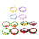 Soft Comfortable Collar Colorful Pompoms-Christmas pineapple  S 3