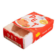 Pet Hideaway Zachte pluche schuilplaats voor-Rode L