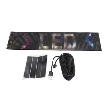 Bluetooth-App-gesteuerte LED-Anzeige, flexibles Matrixpanel mit einstellbarer Helligkeit für individuell programmierbare Nachrichten und