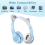 Αξιολάτρευτα ακουστικά Bluetooth για αυτιά γάτας, ασύρματη ποιότητα ήχου HI-FI, 4
