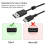 Câble USB étendu vers type C pour alimentation rapide 4