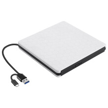 Fast Speed External DVDs Burners Player Portable USB-Black side