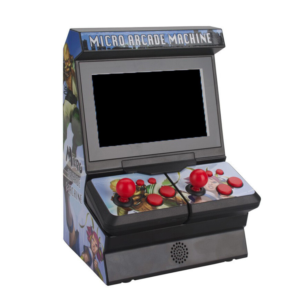 Vintage Mini Arcade Machine, 300 Nostalgic Built-In Games, Color Display, Battery-Powered Gameplay, Joystick For Authentic Arcade Experience, Durable 9420858958116