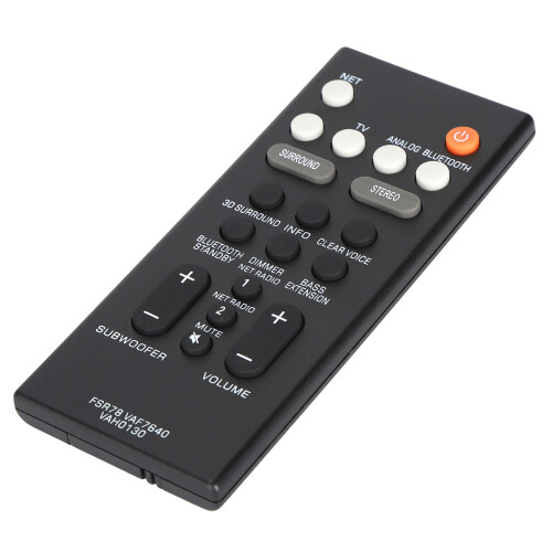 Télécommande de remplacement pour barre de son Yamaha, système surround avant, connectivité infrarouge, Bluetooth facile à utiliser. 2