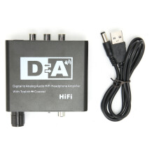 Audio Converter,192Khz Dac Digital To Analog Transformer Ensuring Electromagnetic-noise-free Transmission, Good Quality, Good Quality, Good Quality