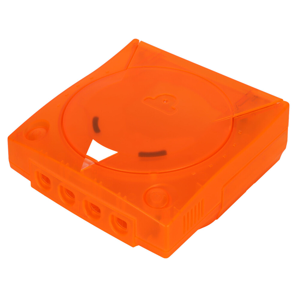 Scratch Resistant Translucent Plastic Shell For Sega Dreamcast Dc, Retro Design With Comprehensive Protection, Easy To Remove Install For Game Console 9420858959069