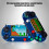 Console di gioco classica per Raspberry Pi, console di gioco portatile con display IPS e gameplay fluido a 60 frame con indicatore di capacità della 8