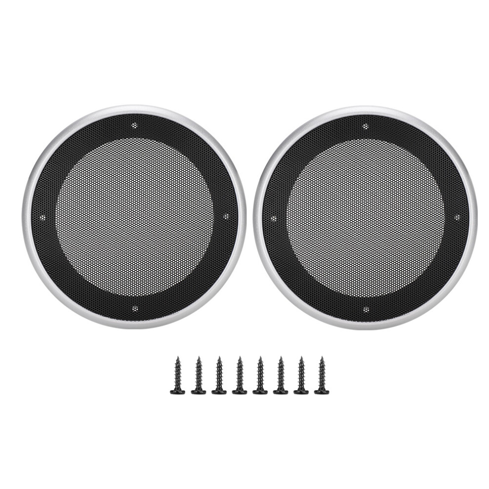 Easy Installation With Screws Ceiling Speaker Grills, Suitable For Speaker Cabinet And Diy Speaker Decorative Ring, 2Pcs, Loud Sound, Loud Sound, Good 9420858965114