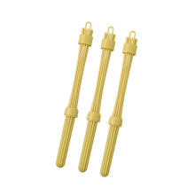 3 Piece Kitchen Whisk Dishwasher Safe Manual Operation-Yellow