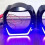 1 Par de Anéis de LED Halo para Lentes de Projetor Redondas de 3 Polegadas com Luz DRL Angel Eye Brancas 6