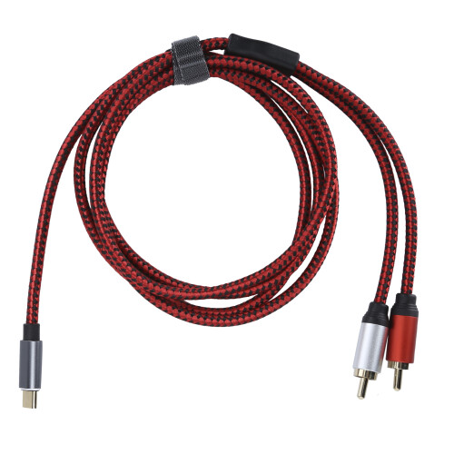 Καλώδιο προσαρμογέα ήχου για συσκευές USB C, ήχος υψηλής πιστότητας με ψηφιακό σε 2