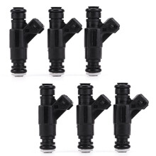 6Pcs 0280155734 97JF-BA Car Fuel Injectors Nozzle Injection for Explorer V6 1997 1998 Mercury Mountaineer V6 1998