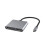 4 in 1 Type C to Dual -Compatible Extend Splitter PD USB HUB 4k Multi Displayer Converter Support for Fast Charging 1