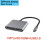 4 in 1 Type C to Dual -Compatible Extend Splitter PD USB HUB 4k Multi Displayer Converter Support for Fast Charging 3