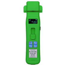 Green AUA-C605 Rechargeable Optical Fiber Identifier + OPM + VFL + LED Light Fiber Optic Cable Tester FTTH Tool