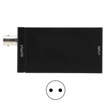 SDI-zu-HDMI-Signalwandler, Full HD 1080p, Metallgehäuse, automatische Auflösungserkennung und energiesparender Chipsatz für kontinuierliche