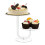 Support à gâteaux en acrylique transparent, présentoir-10 pouces 3