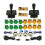 For  Arcade Game DIY Kit USB Board Controller for Pc Raspberry Pi Zero Delay US Style 8 Way Joystick A 1