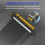 PCIE 4.0 Extension Cable, 16x Shielded High Speed GPU Riser Cable with PCI Express Port GPU Extension Card, 20cm 180 5