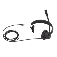 Telefon-Headset mit hervorragender Klangqualität, geräuschunterdrückendem Mikrofon, ganztägigem Tragekomfort, flexiblem HD-Mikrofon,