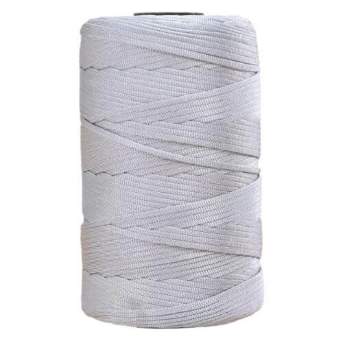 Buntes Nähgarn, Polyester-Nähgarn, Stickgarn-25 Silbergrau