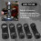 Strut Nut Socket Tool Set 16/18/19/21/22/24mm with 12 Point 1/2" Drive for Easy Suspension Removal 2