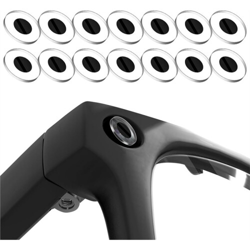 14Pcs LED Light Cover for  Meta /Skyler/Headliner/ Meta HSTN Accessories,Blackout LED Light Blocking