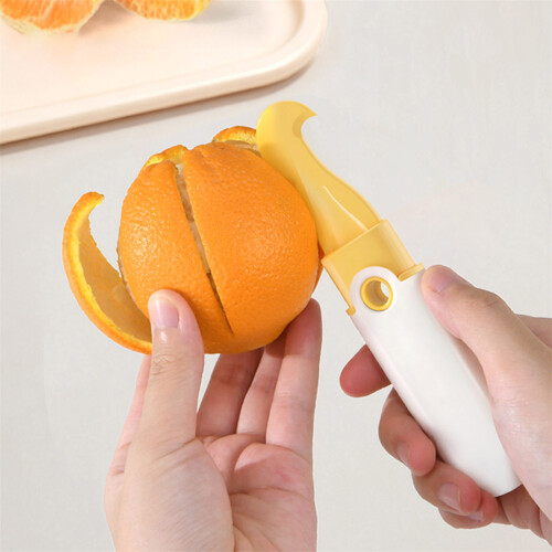 Éplucheur de fruits à poignée ergonomique polyvalent pour 1