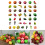 Künstliche Bananensimulationen, Erdbeeren,-Papaya 19 3