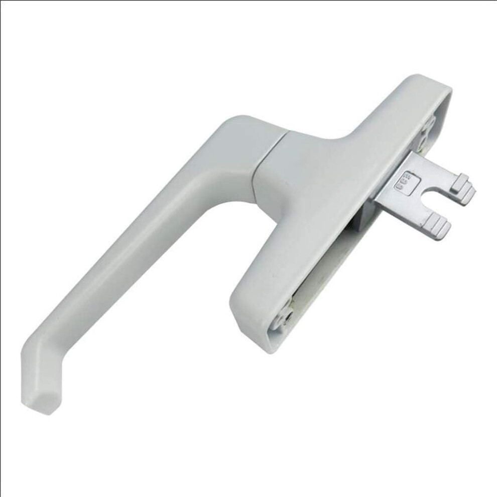 Zinc Alloy Window Handle With Ergonomic Grip, Wide Inline Push Pull Spindle, Easy Install 9189345623882