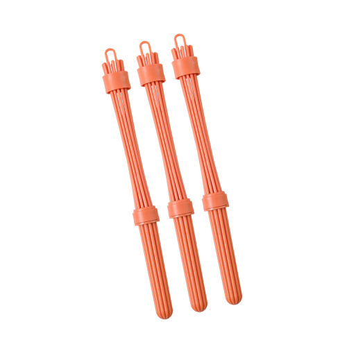 3Pcs Multipurpose Eggs Beater for Home Baking Tasks-Orange